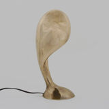 Solid gilded bronze lamp 50s