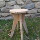 Tabouret en bois