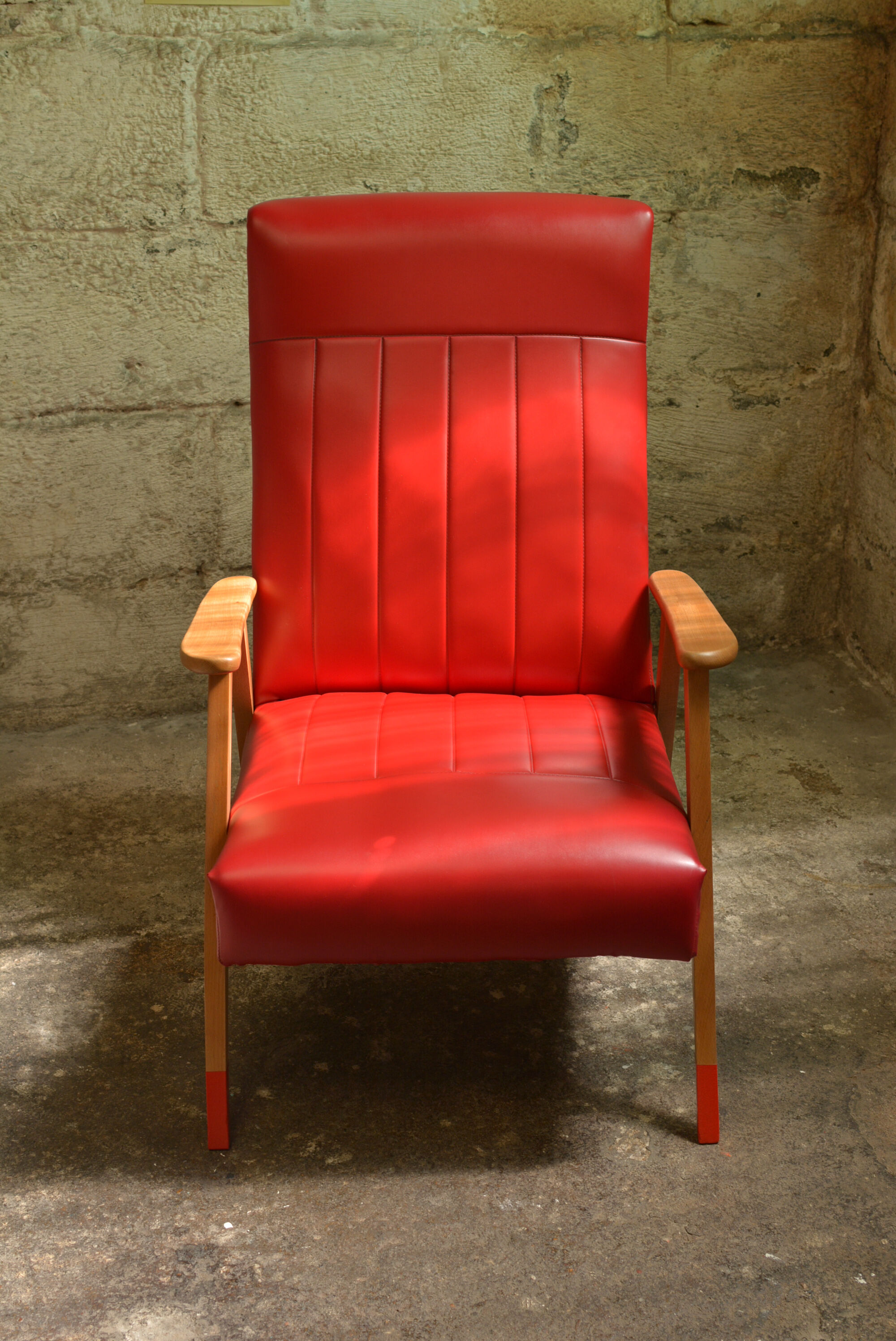 Fauteuil scandinave vintage