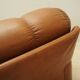 Brown armchair, Italian design, 1970s, production: Italy