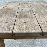 Antique solid wood table