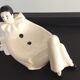 Empty vintage pocket Pierrot porcelain