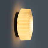 Hexagon shaped flush mount by Valasske Mezirici, Czechoslovakia, 1960s