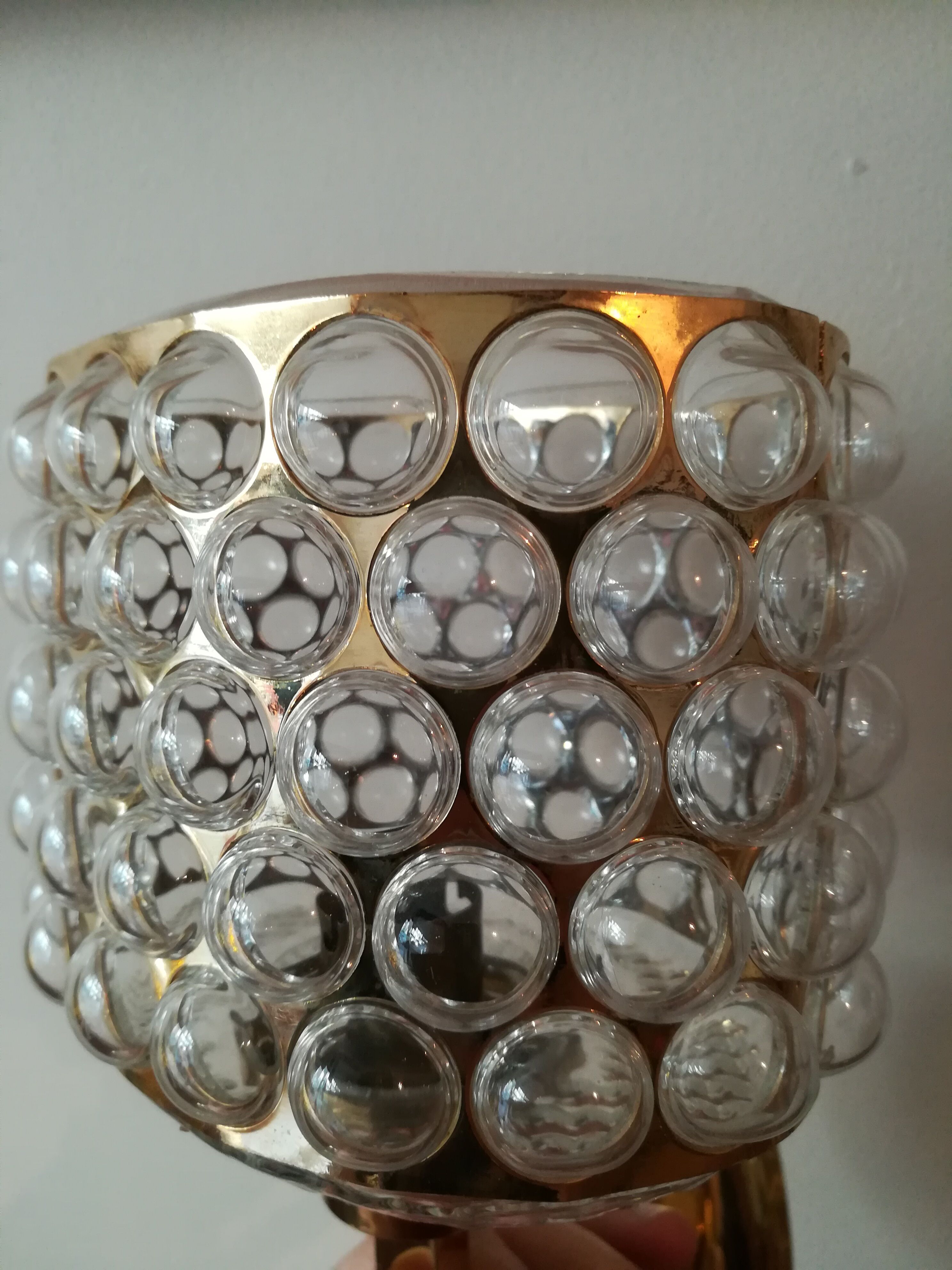 Appliques en  verre