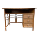 Bureau en rotin vintage