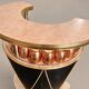 Vintage wooden and brass salon bar