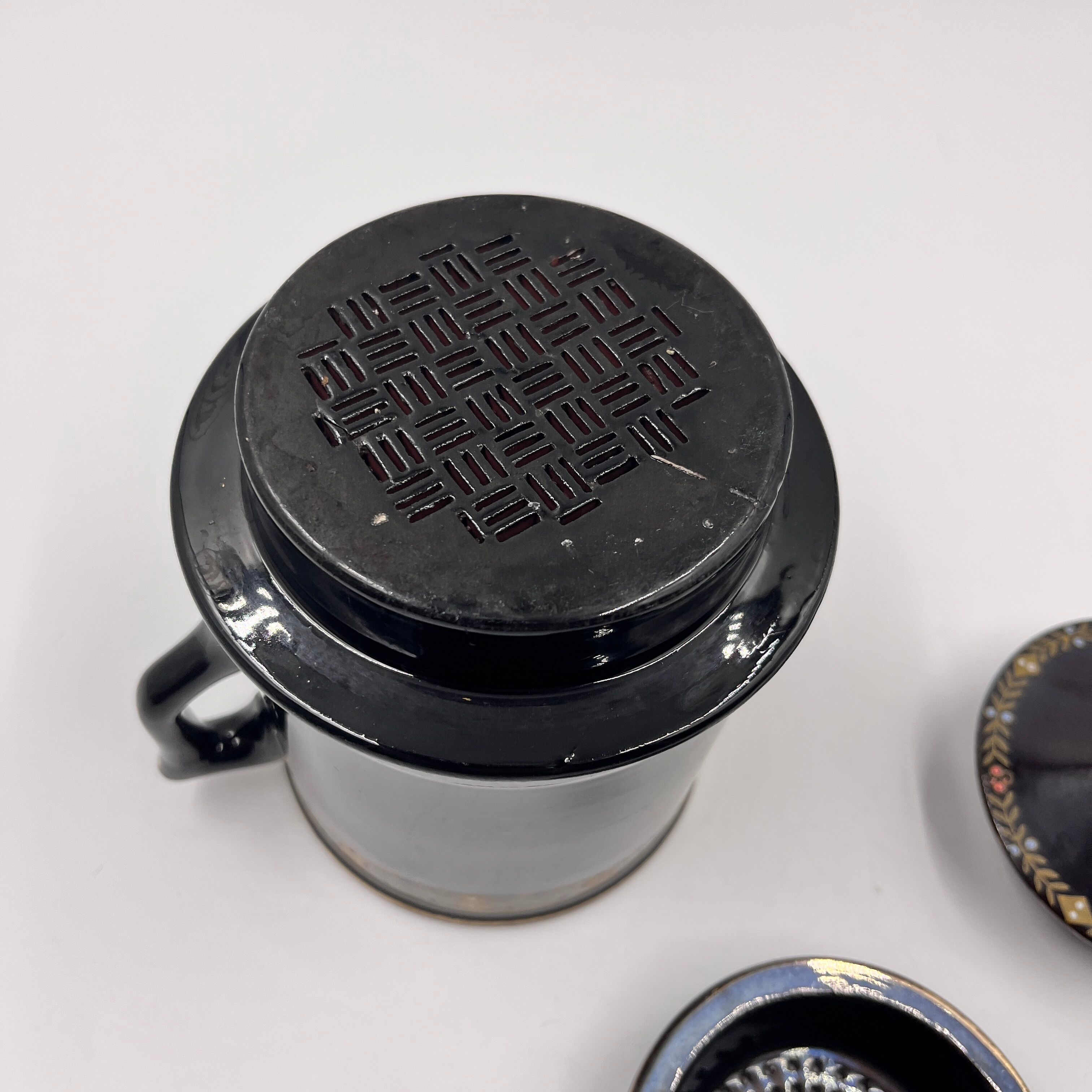 Tea service Sarreguemines Rockingham