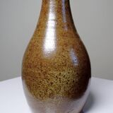 High soliflore turned stoneware vintage 90-2000 Christophe and Natalie Hurtault