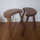 Set of 2 high vintage tripods