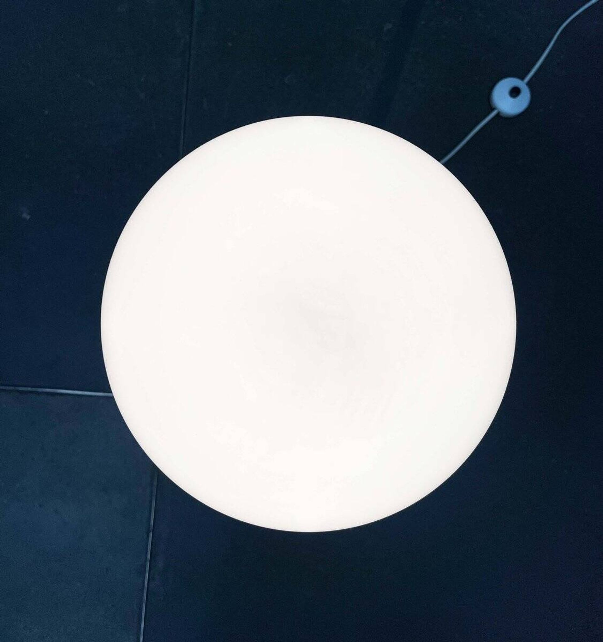 Swiss design floor lamp modern bulb mid-century space age by Temde, 1960s