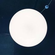 Swiss design floor lamp modern bulb mid-century space age by Temde, 1960s