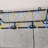 Vintage Scoubidou wall coat rack