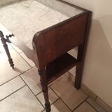 Dressing table with marble