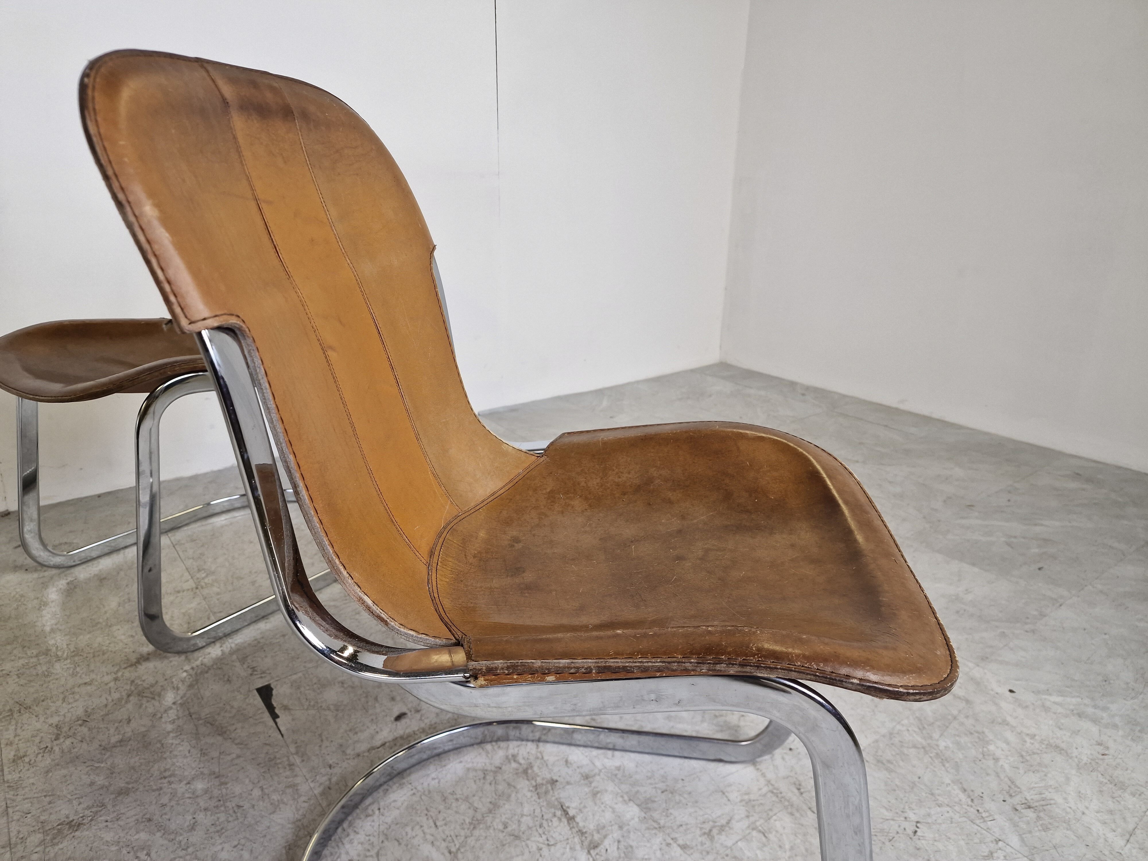 Vintage dining chairs for cidue set of 8, 1970s
