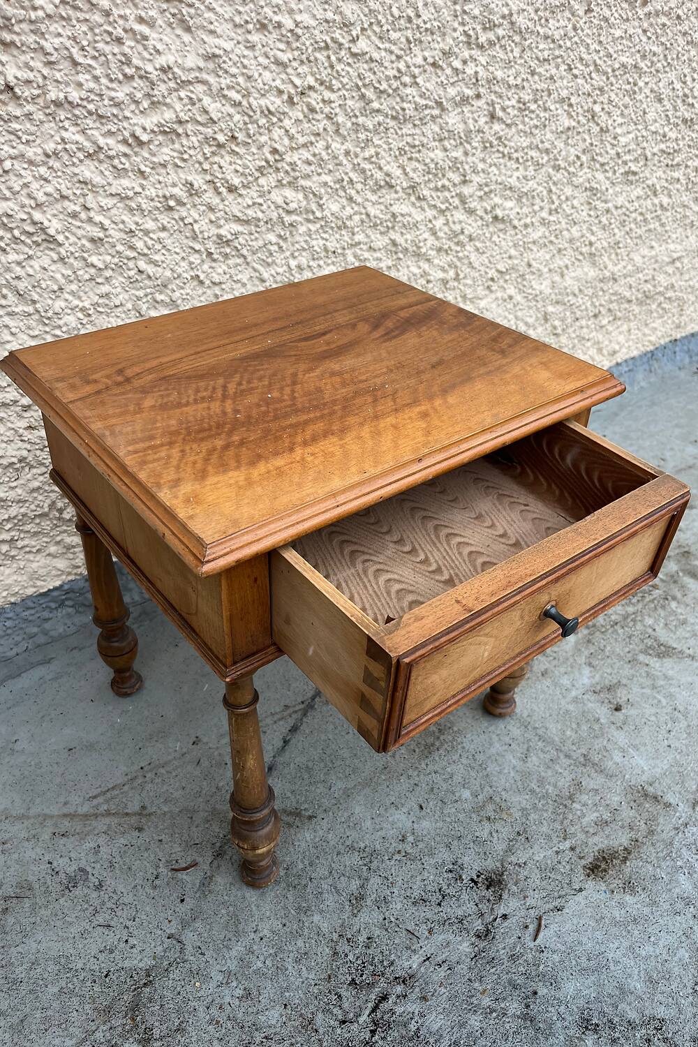 Vintage bedside table
