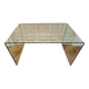Magnificent tempered glass desk