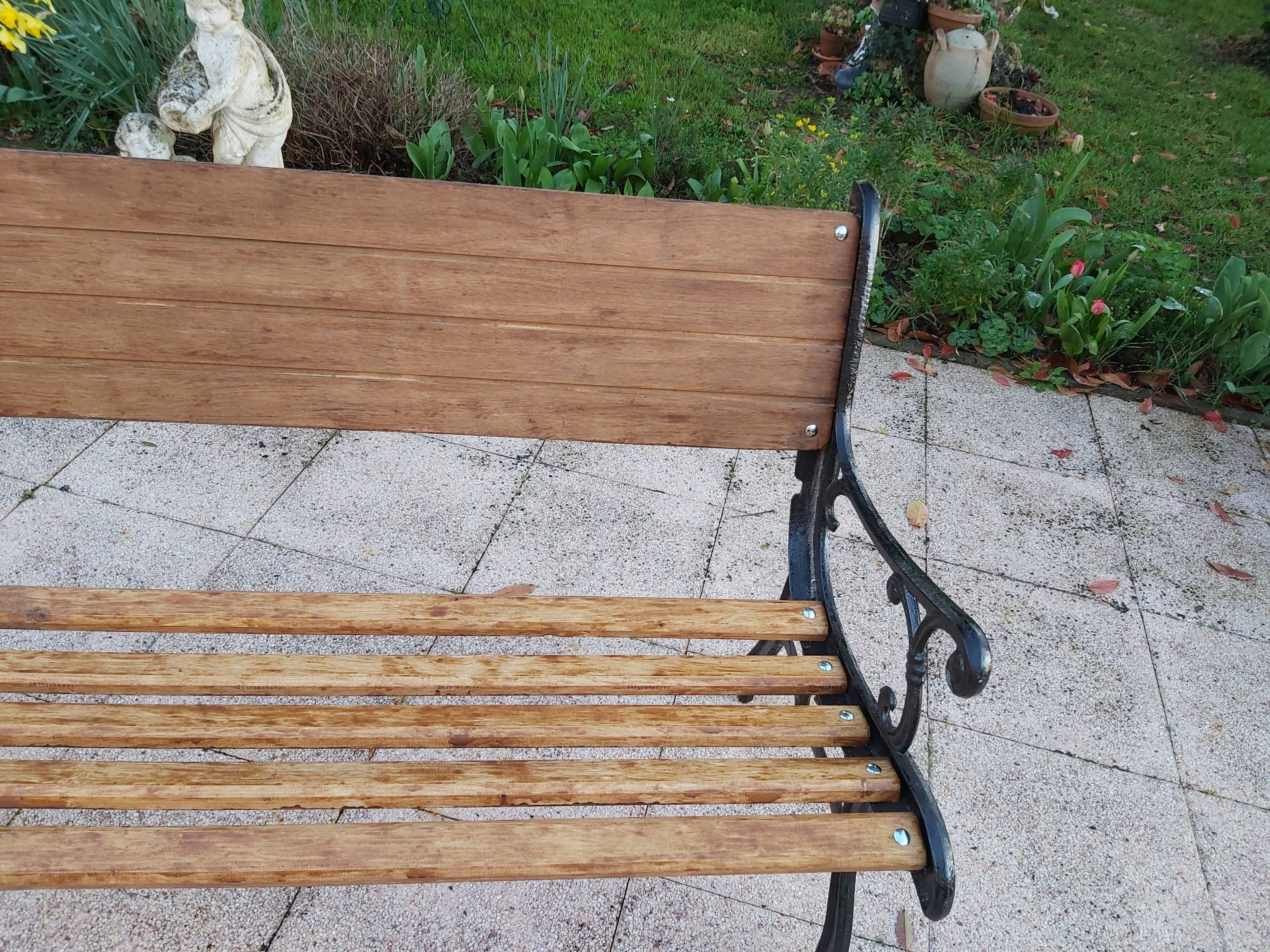 Garden bench