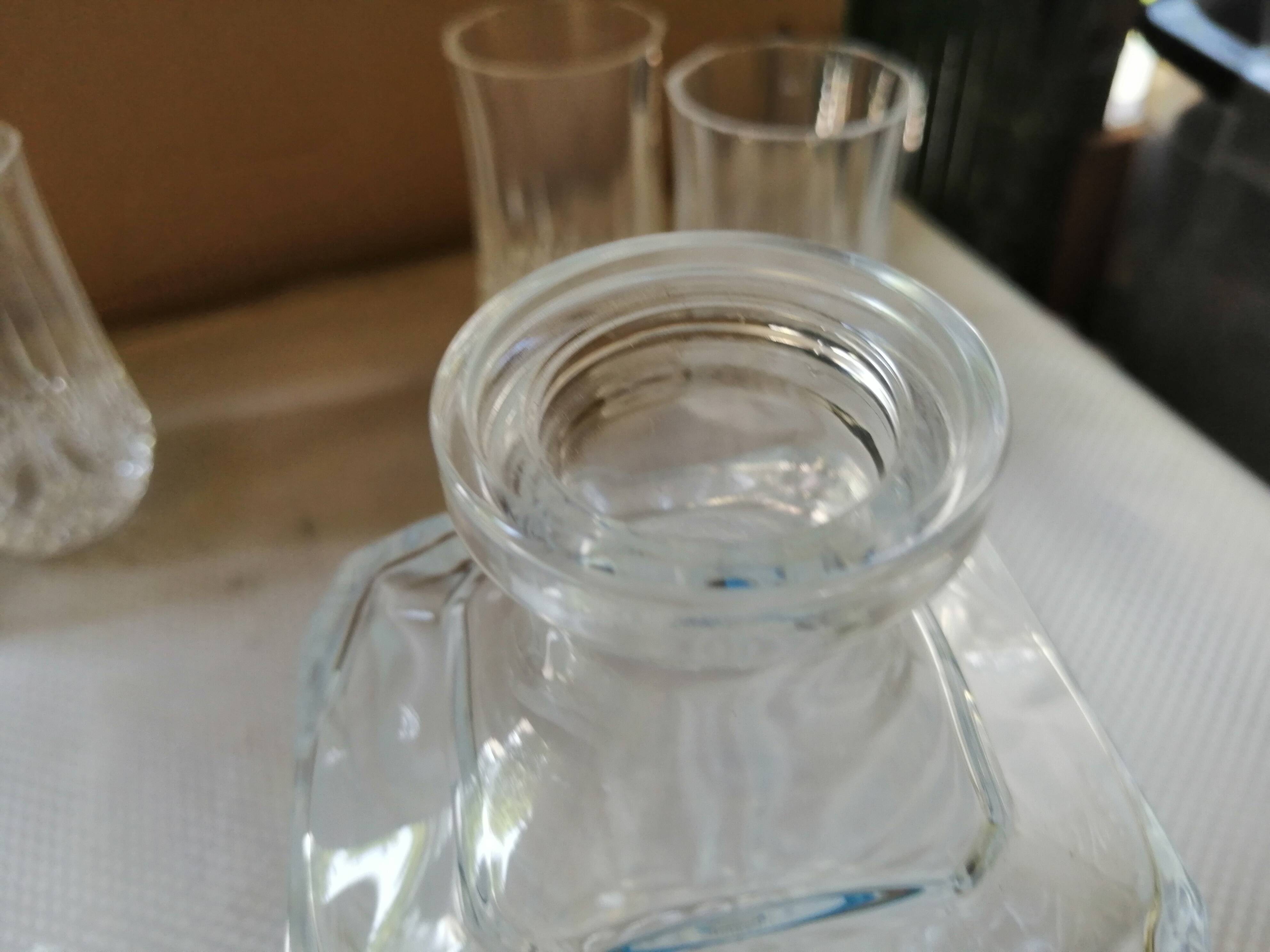 Vintage Arques crystal whisky service