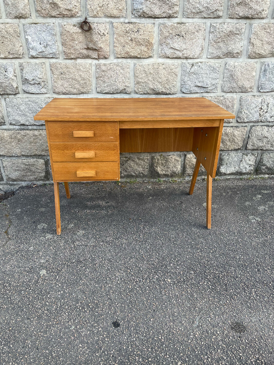 Vintage desk feet compass