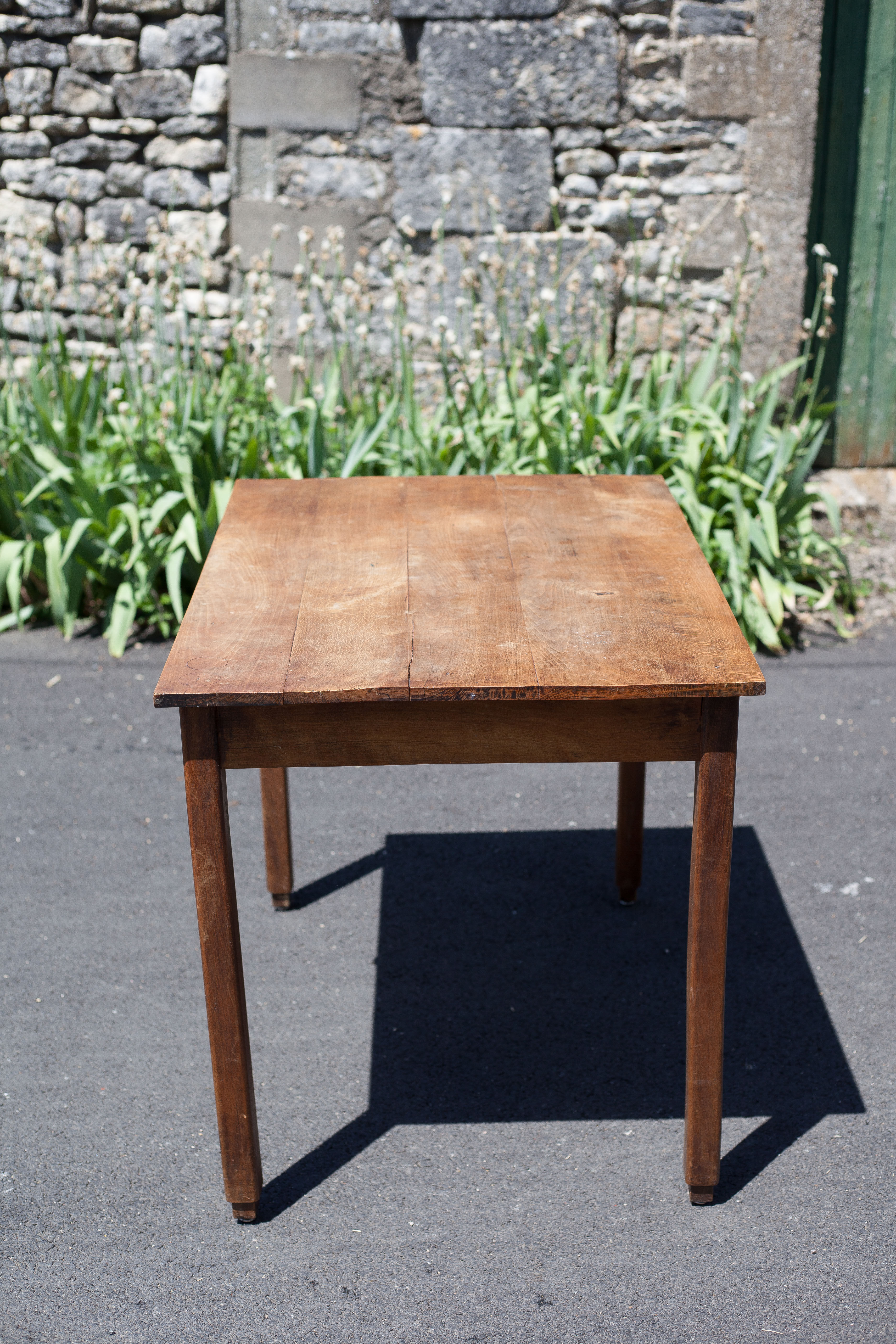 Old wood table, dining table