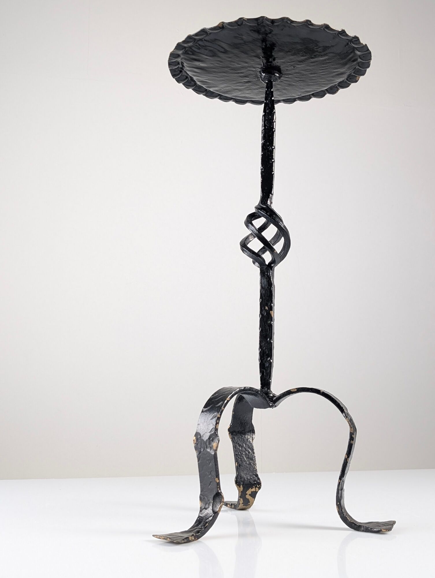 Martini-style drinks table in wrought iron, Spain, 1950s