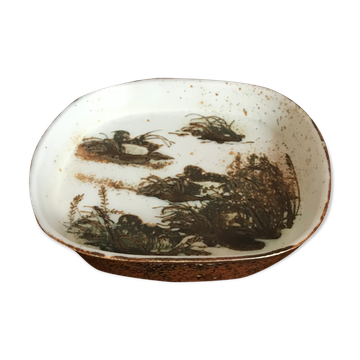 Royal Copenhagen design Nils Thorsson pocket emptier or ashtray, 1960s