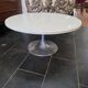 Table Basse Vintage pied tulipe par Werzalit des années 70