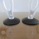 Pair of modernist candlesticks, 1990