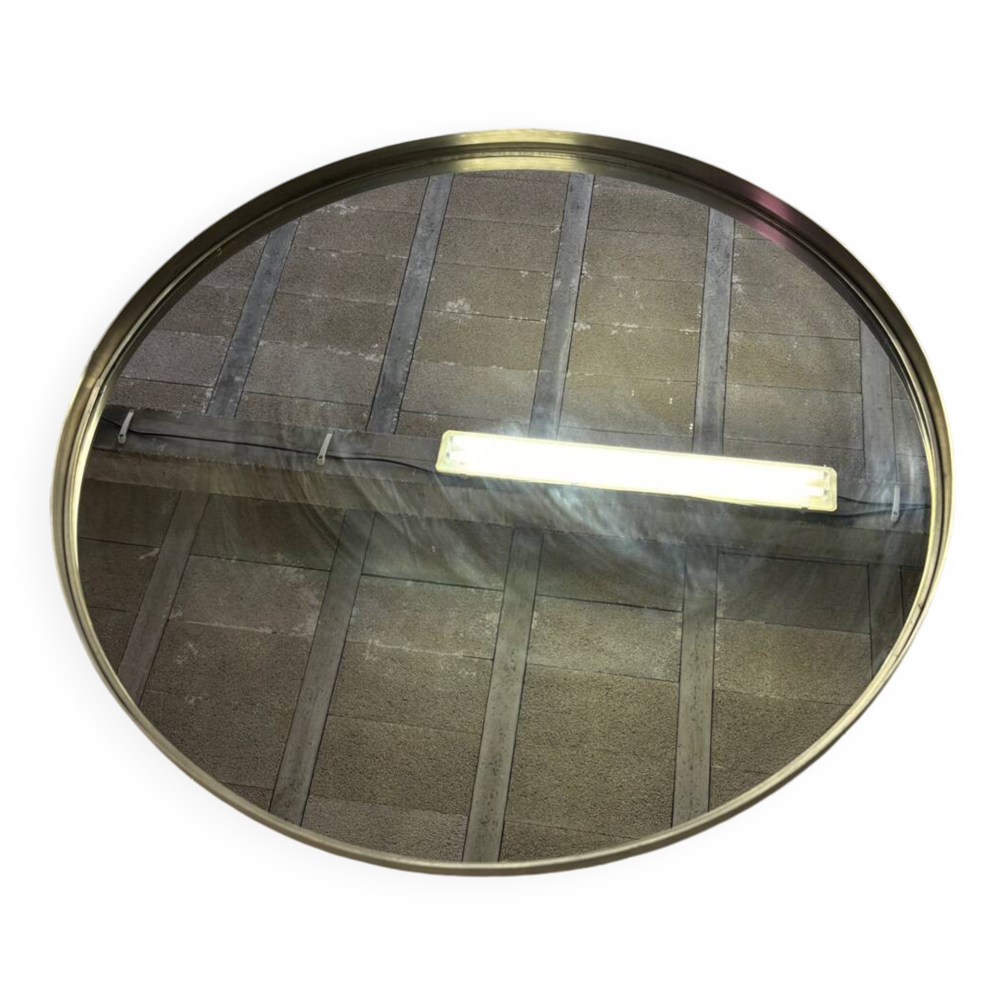 Vintage round mirror