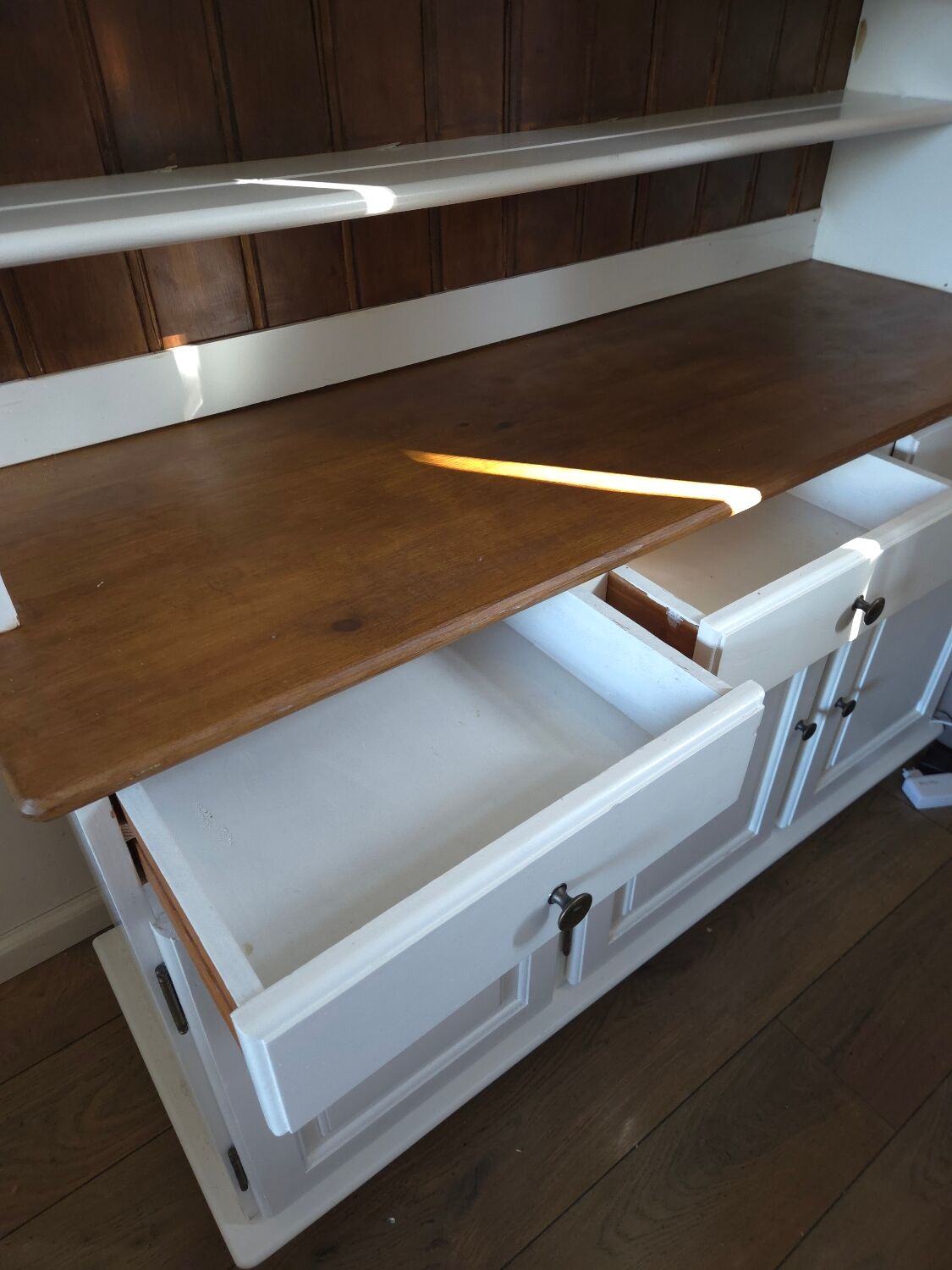 French provincial or rustic farmhouse buffet and dresser