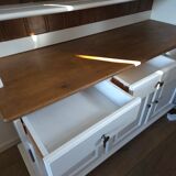 French provincial or rustic farmhouse buffet and dresser