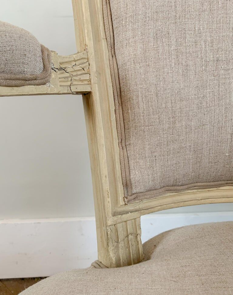 Set of 4 chairs and 2 armchairs 1860