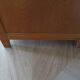 Vintage modernist desk - 5 drawers - shelf - 1950s - closure mechanism