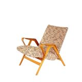 Vintage no. 24-23 armchair by františek jirák for tatra nabytok pravenec
