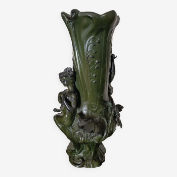 Vase en bronze Bonnefond