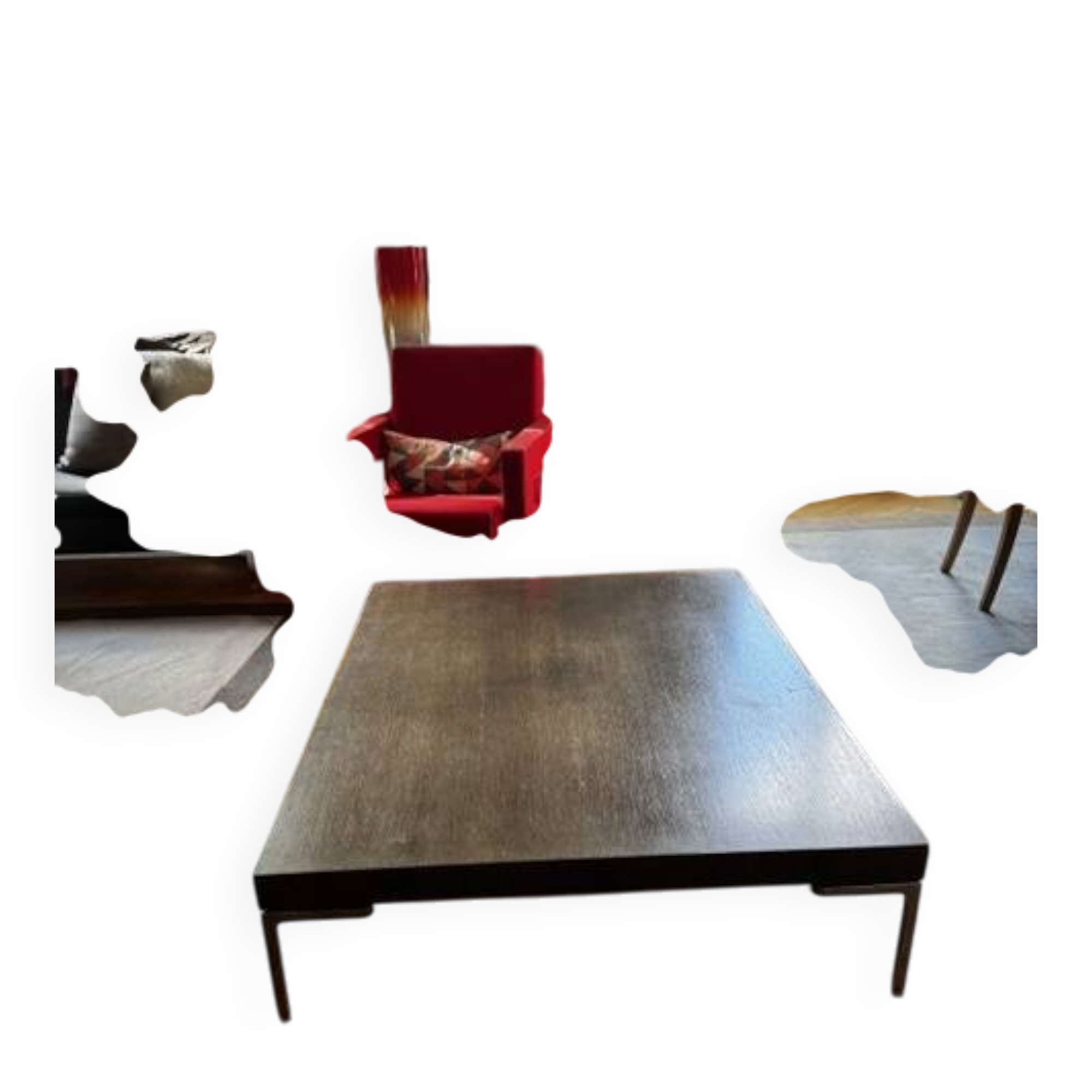 Table Basse B&B Italia / Maxalto . Modele : TAV Charles