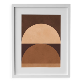 Framed painting
