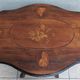 Napoleon III walnut burl table