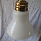 Suspension large glass bulb chandelier