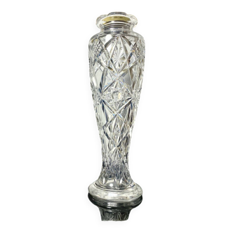 Baccarat large vase Lagny model early 20th century