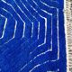 Moroccan rug in natural wool 2.5x1.5 m