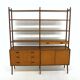 Teak "Reform" library, Skaraborgs Möbelindustri Tibro, Sweden, 1960