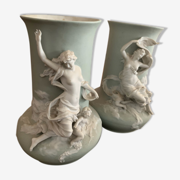 Paire de 2 vases