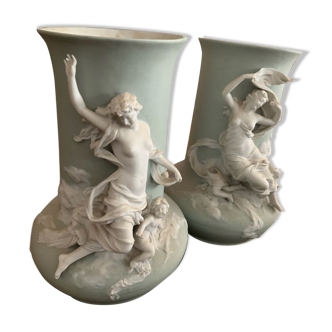 Paire de 2 vases