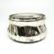 Art Deco sugar bowl, silver-plated brass, Germany, 1950s