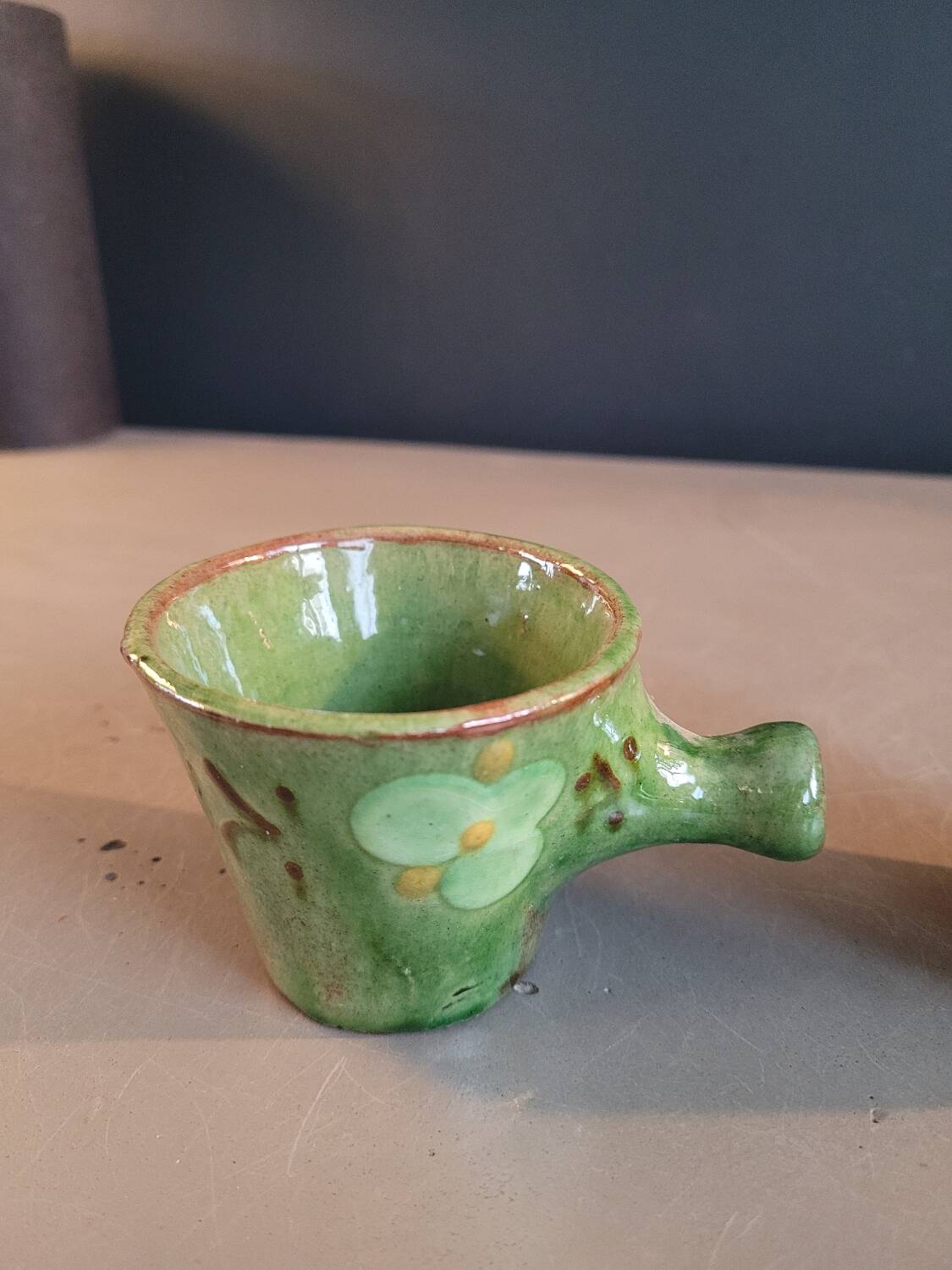 Pair of ceramic coffee cups