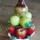 Large vintage fruit bowl – sculptural centrepiece from the year