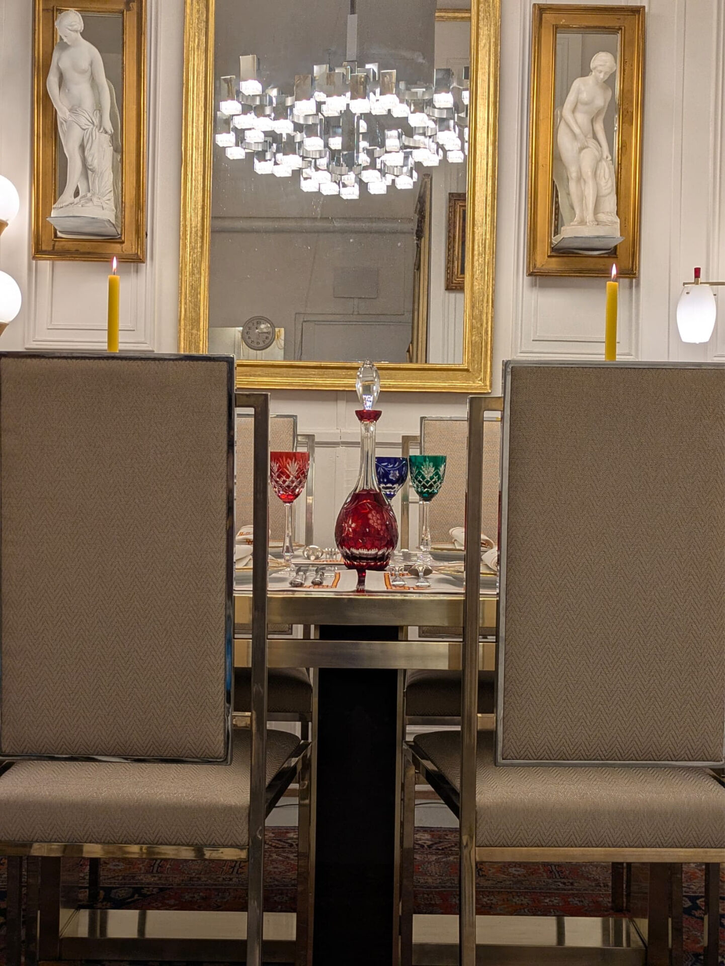 Table de salle à manger/d'entrée Sinopoli années 1970
