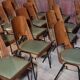 Lot of 19 chairs Baumann Manhattan skai green