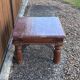 Solid wood coffee table – Colonial spirit